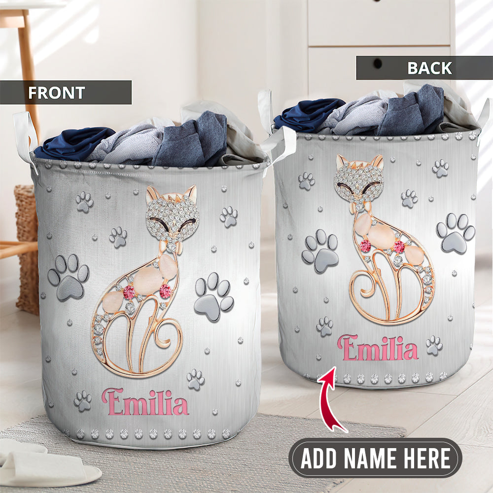 Cat Advice Laundry Basket For Bathroom Bedroom Storage