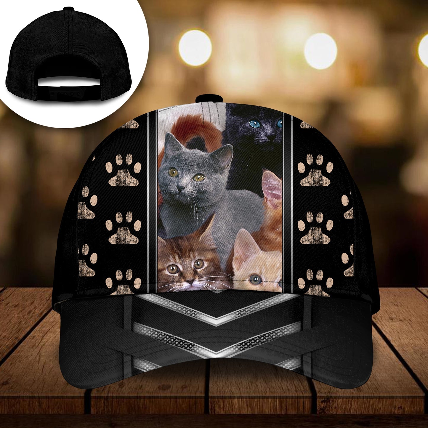 Cute Cats Lover Classic Cap For Relaxed Daily Style Vacations And Festival Wear