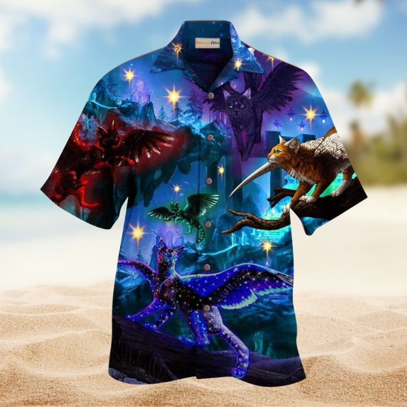 Funny Camping I'M It'S Friends Fault Hawaiian Shirt Artwork View For Vacation Style