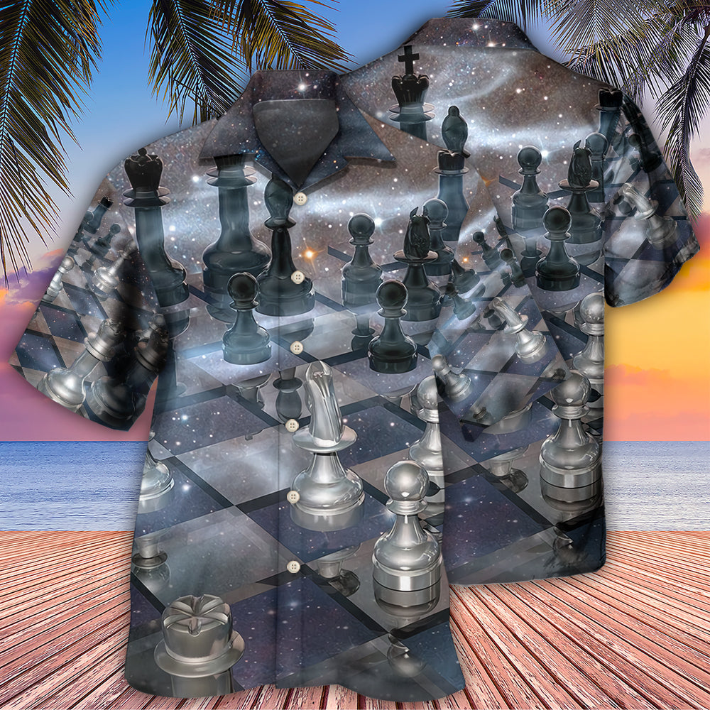 Play Chess Strategy Hawaiian Shirt For Beach Days, Summer Outings, And Thoughtful Gift Giving