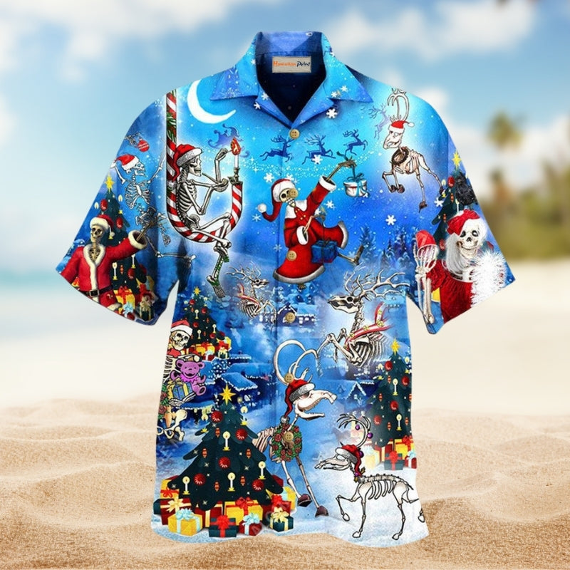 Beach Dolphin Sunshine Swim Sea Drink Wild Air Hawaiian Shirt Tropical Styling View For Casual Outings