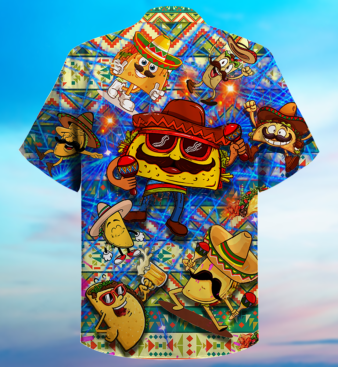 Funny Food Taco Bout Awesome Hawaiian Shirt For Coastal Adventures And Warm Weather Wear