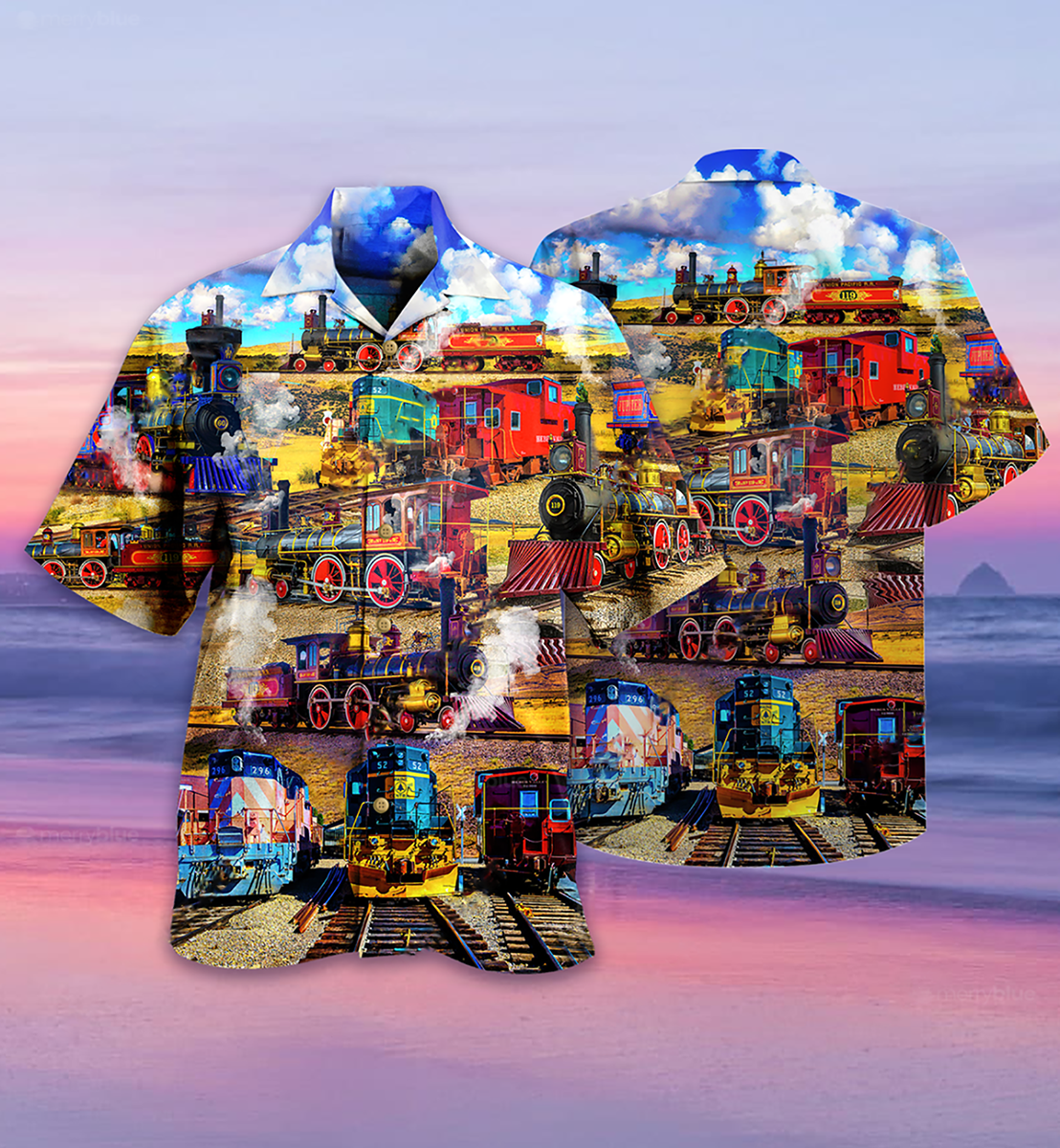 Train Travel Well Arrive Hawaiian Shirt For Summer Events And Casual Outdoor Wear