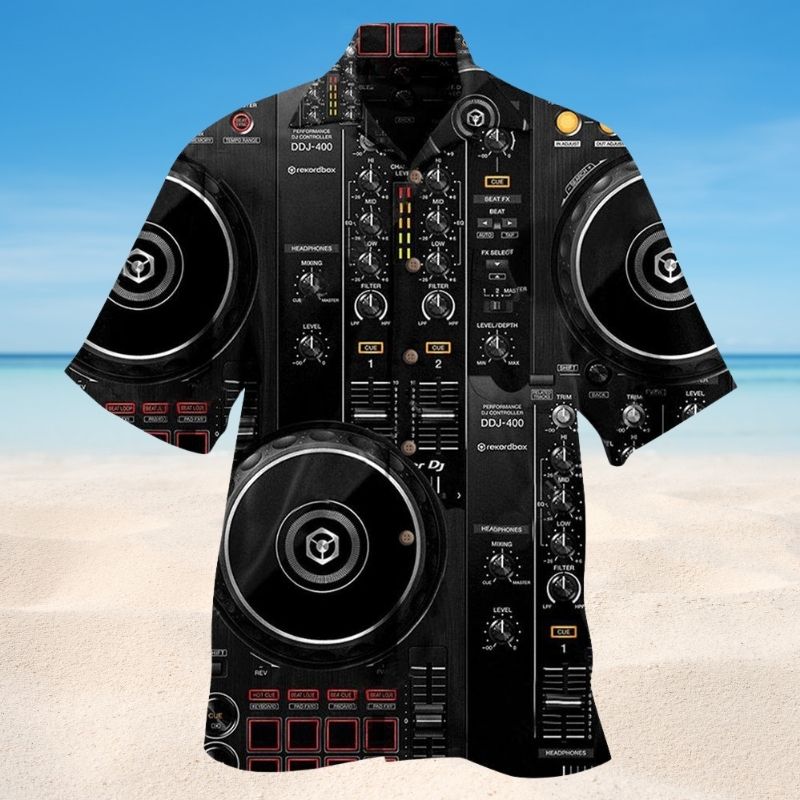 DJ Yes Hawaiian Shirt For Creative Performers, Coastal Trips, And Casual Everyday Wear