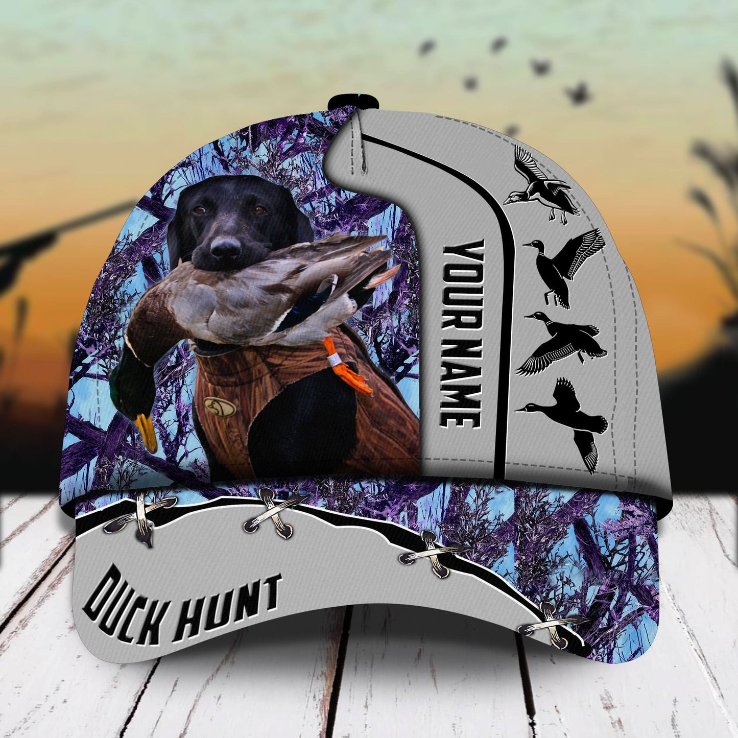 Duck Hunting Personalized Classic Cap For Outdoor Adventures Festivals And Casual Wear