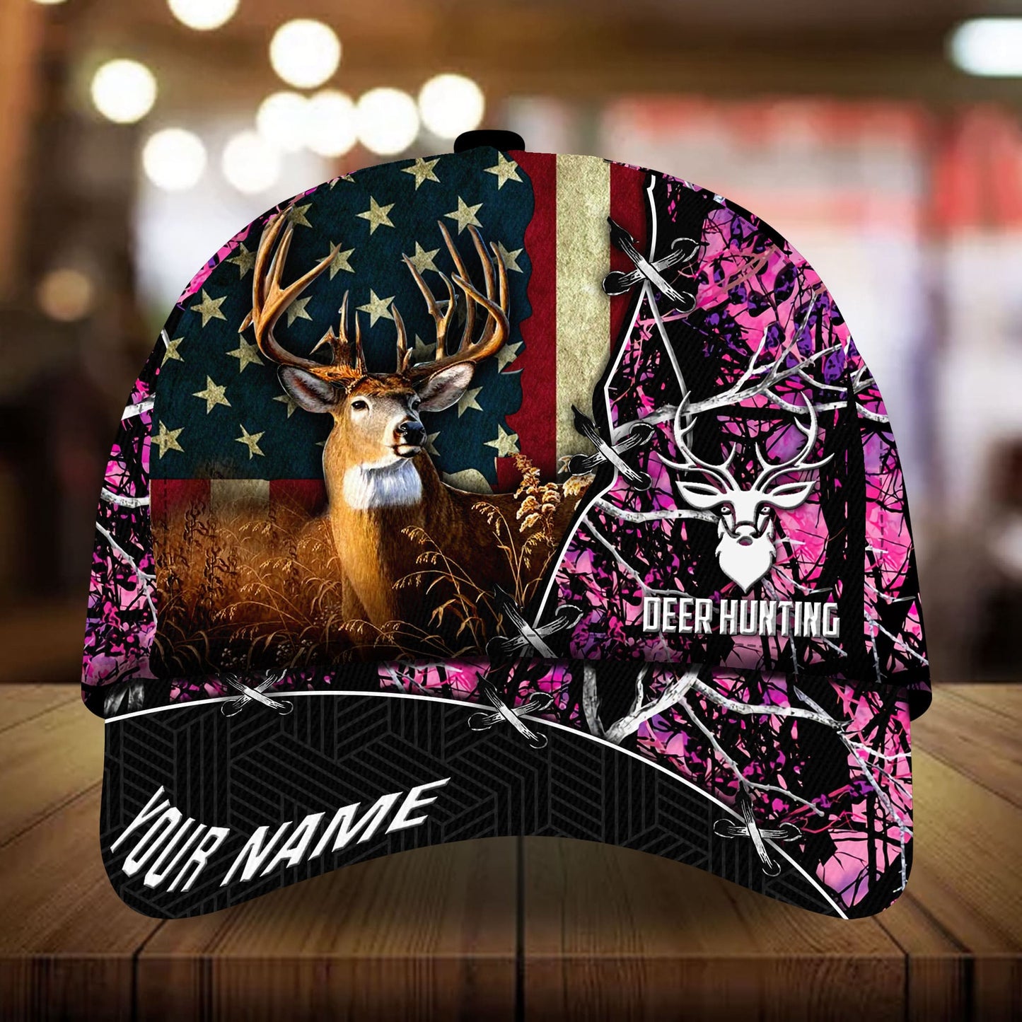 Unique US Deer Hunting Personalized Classic Cap For Everyday Wear Vacations And Seasonal Activities