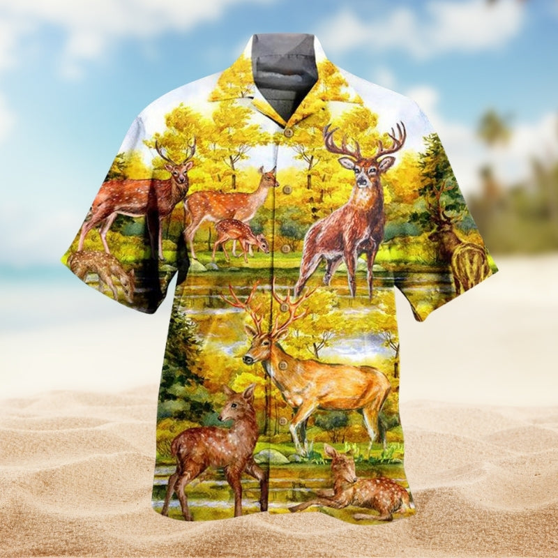 Scottish Tartan Hawaiian Shirt Print Closeup For Beach Days