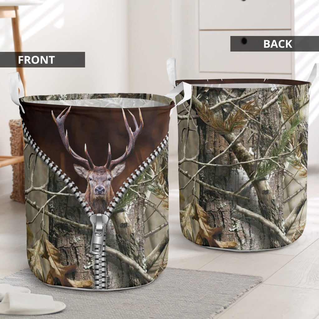 Deer Hunting Love Style Laundry Basket For Room Home Organizer