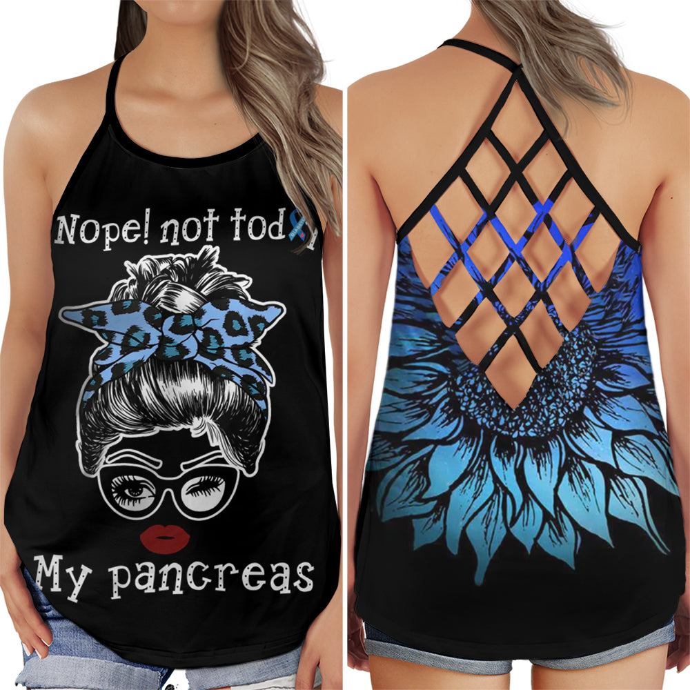 Diabetes Awareness My Pancreas Humor Hollow Tank Top For Community Events And Positive Support
