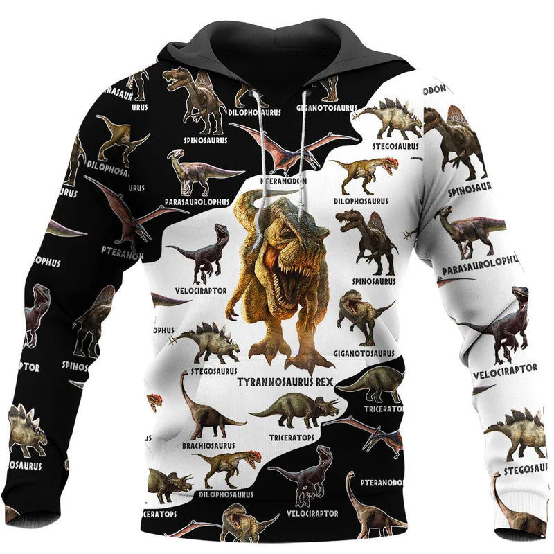 Dinosaurs Love World Hoodie For Weekend Trips Relaxed Outfits And Thoughtful Gifting