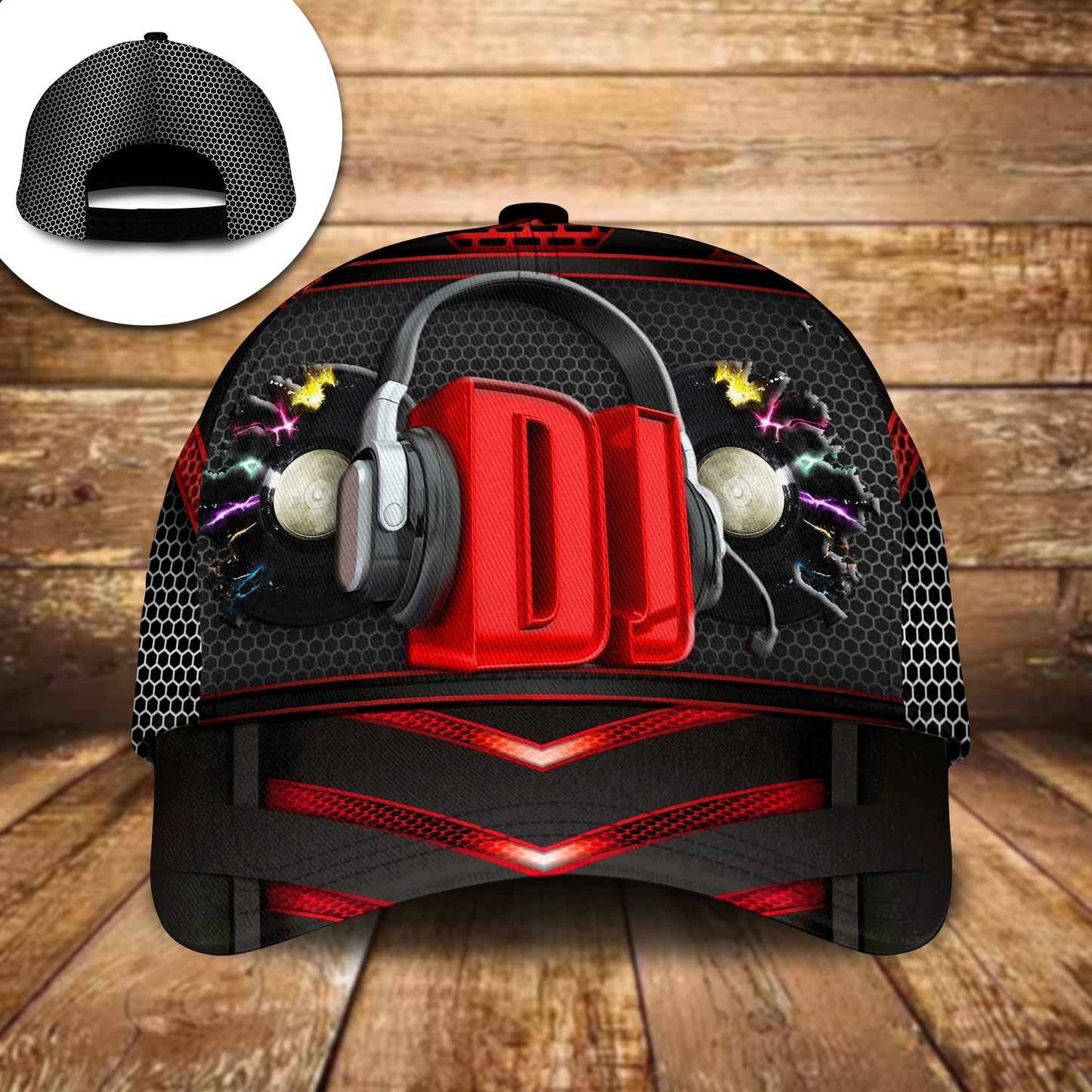 DJ Music Lover Party Classic Cap For Beach Days Travel And Relaxed Everyday Outfits