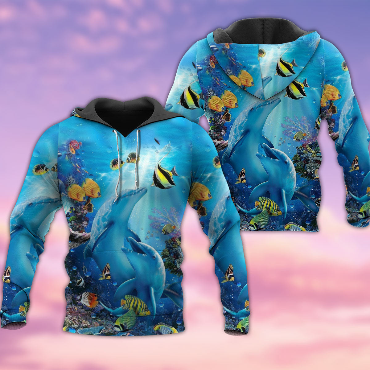 Dolphin Love Ocean Hoodie For Sea Inspired Outfits Travel And Thoughtful Gifting