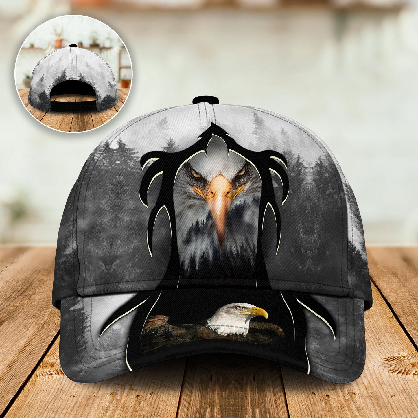 Eagle Flying Classic Cap For Coastal Trips Outdoor Activities And Gift Giving