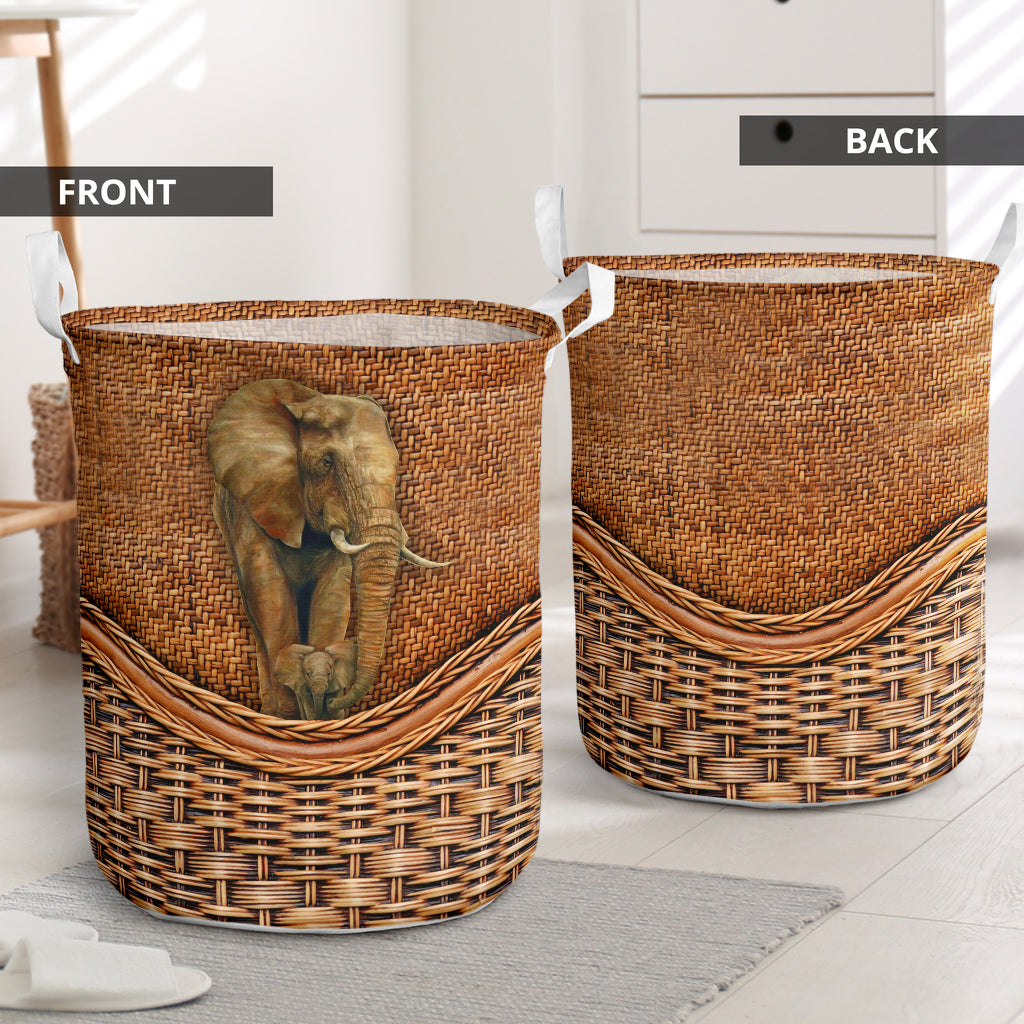 Elephant Rattan Texture So Cool So Lovely Laundry Basket For Room Home Organizer