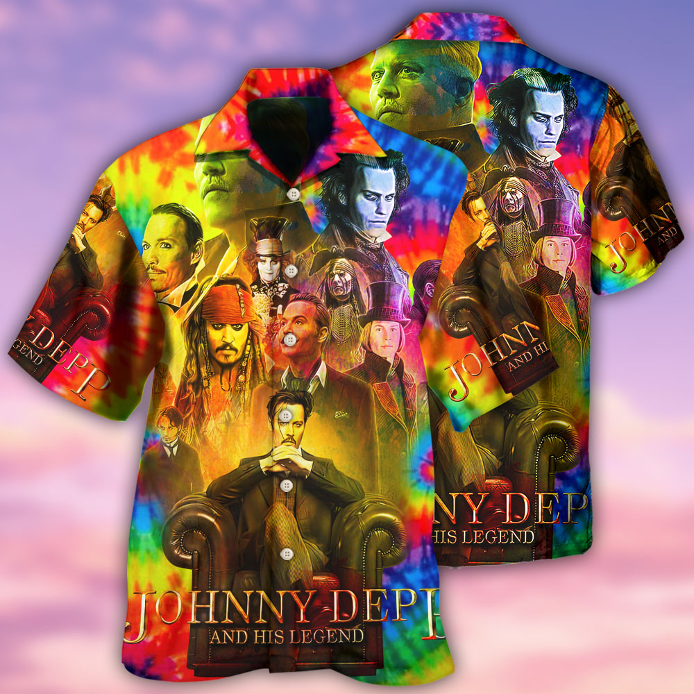 Fantasy Creative Colorful Legendary Hero Hawaiian Shirt For Tropical Holidays, Outdoor Gatherings, And Everyday Comfort
