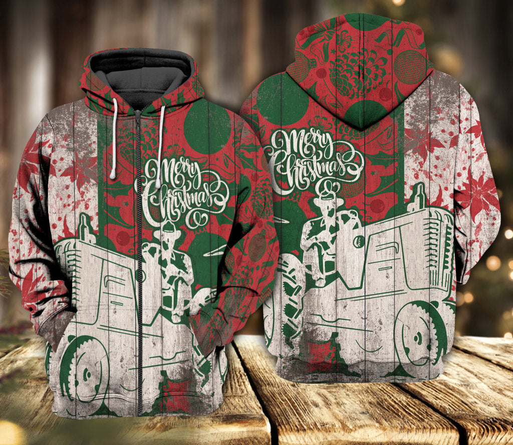 Farm Love Christmas Holiday Hoodie For Christmas Gatherings Outdoor Trips And Relaxed Seasonal Style