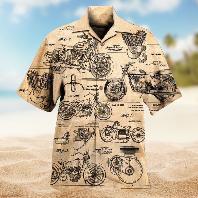 Finding Original Motorcycles Hawaiian Shirt For Summer Vacation Beach Travel And Relaxed Casual Wear