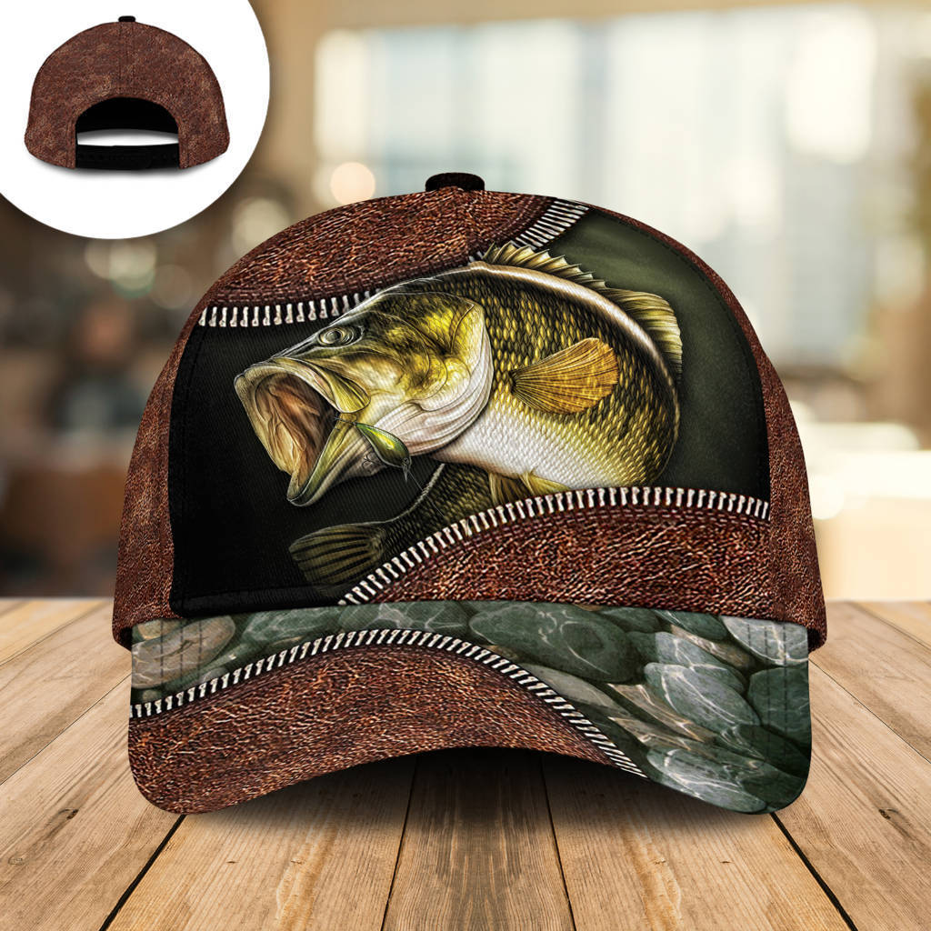 Fishing Vintage Lover Outdoor Gift Classic Cap For Relaxed Outfits Outdoor Events And Holiday Trips