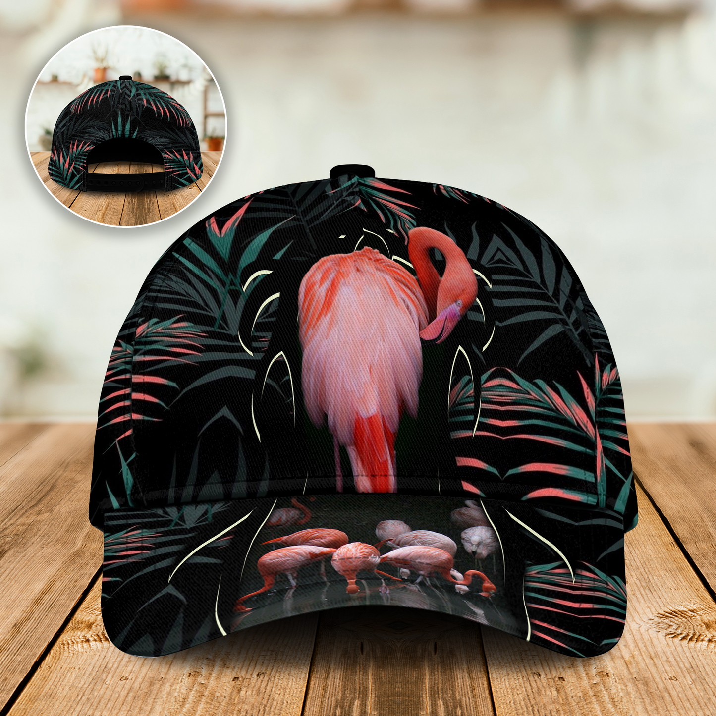 Flamingo The Running Flamingoes Classic Cap For Outdoor Activities Weekend Trips And Casual Wear