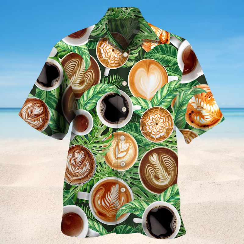 Good Morning Hawaii Coffee Hawaiian Shirt For Food Lovers Beach Trips And Playful Warm Weather Style