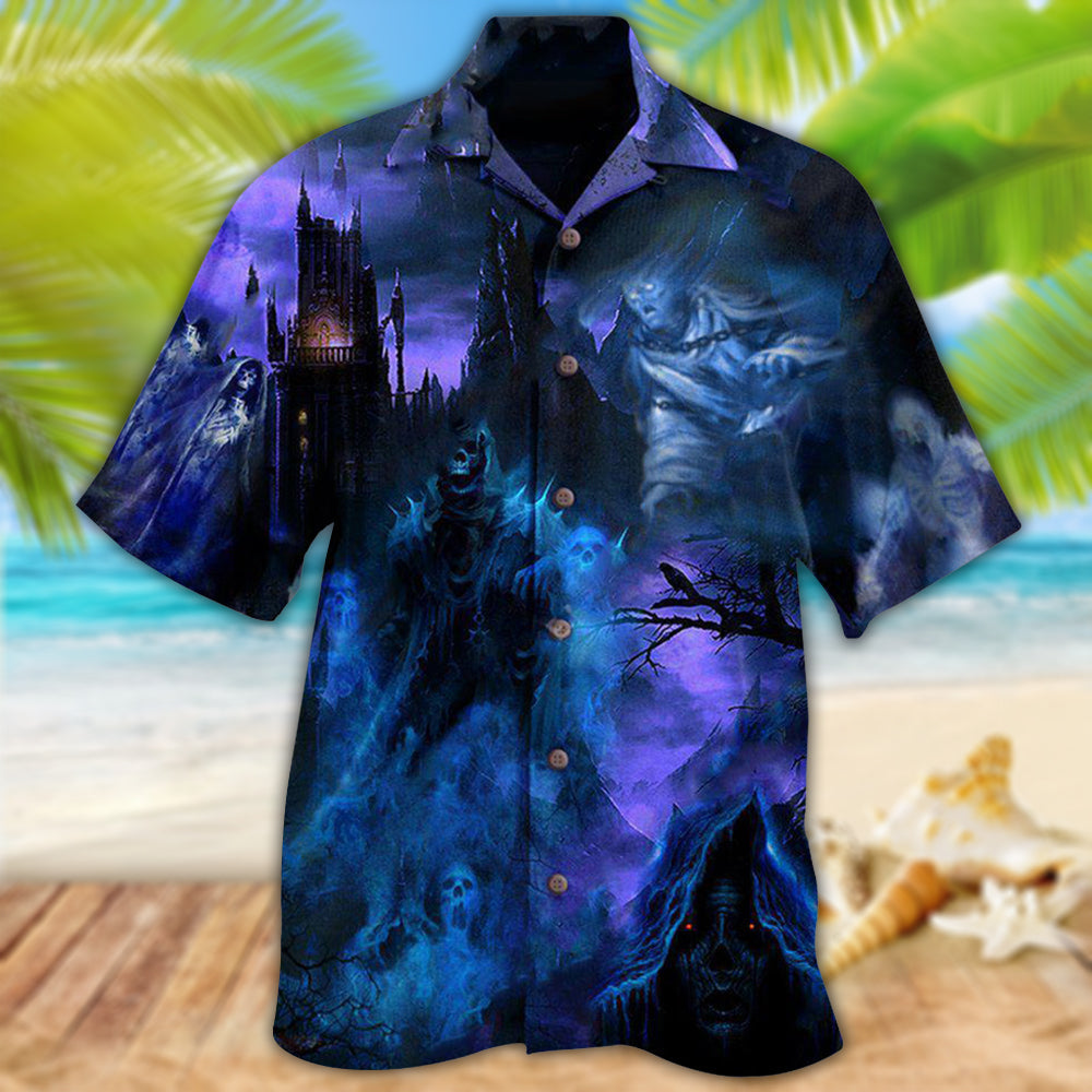 Halloween Skoopy Season Hawaiian Shirt For Vacation Days And Relaxed Coastal Outings
