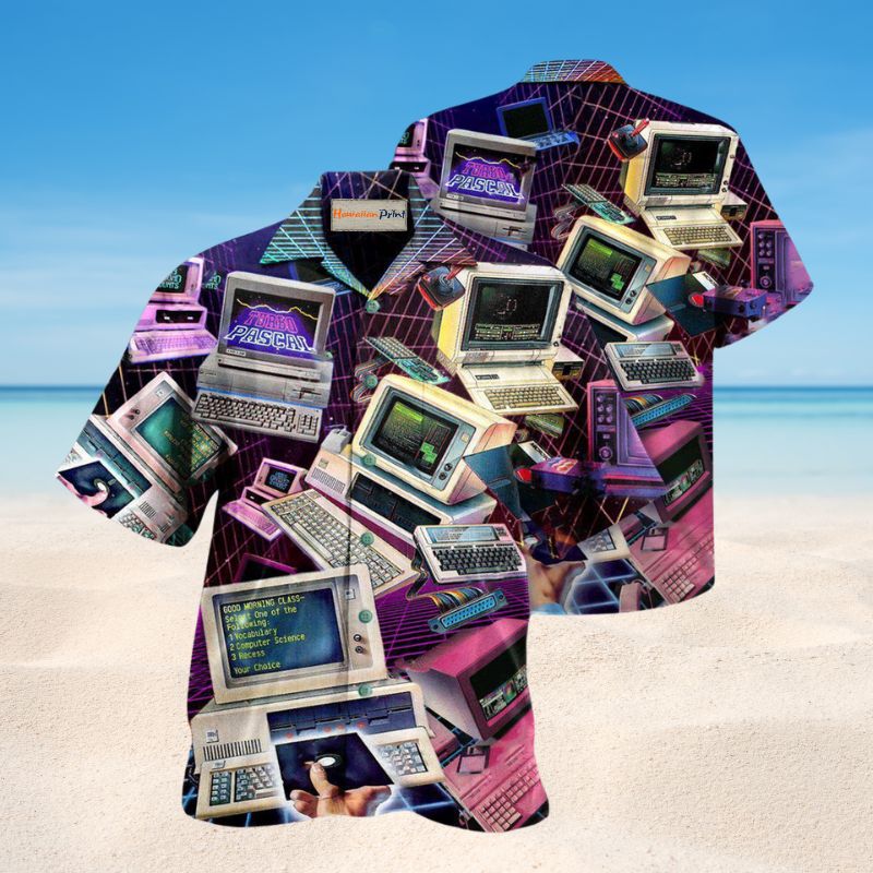 Hardware Will Give You Power Hawaiian Shirt For Summer Vacation Beach Travel And Relaxed Casual Wear