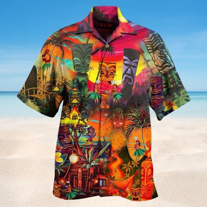 Hawaii Always Keeps Your Heart Hawaiian Shirt For Summer Vacation Beach Travel And Relaxed Casual Wear