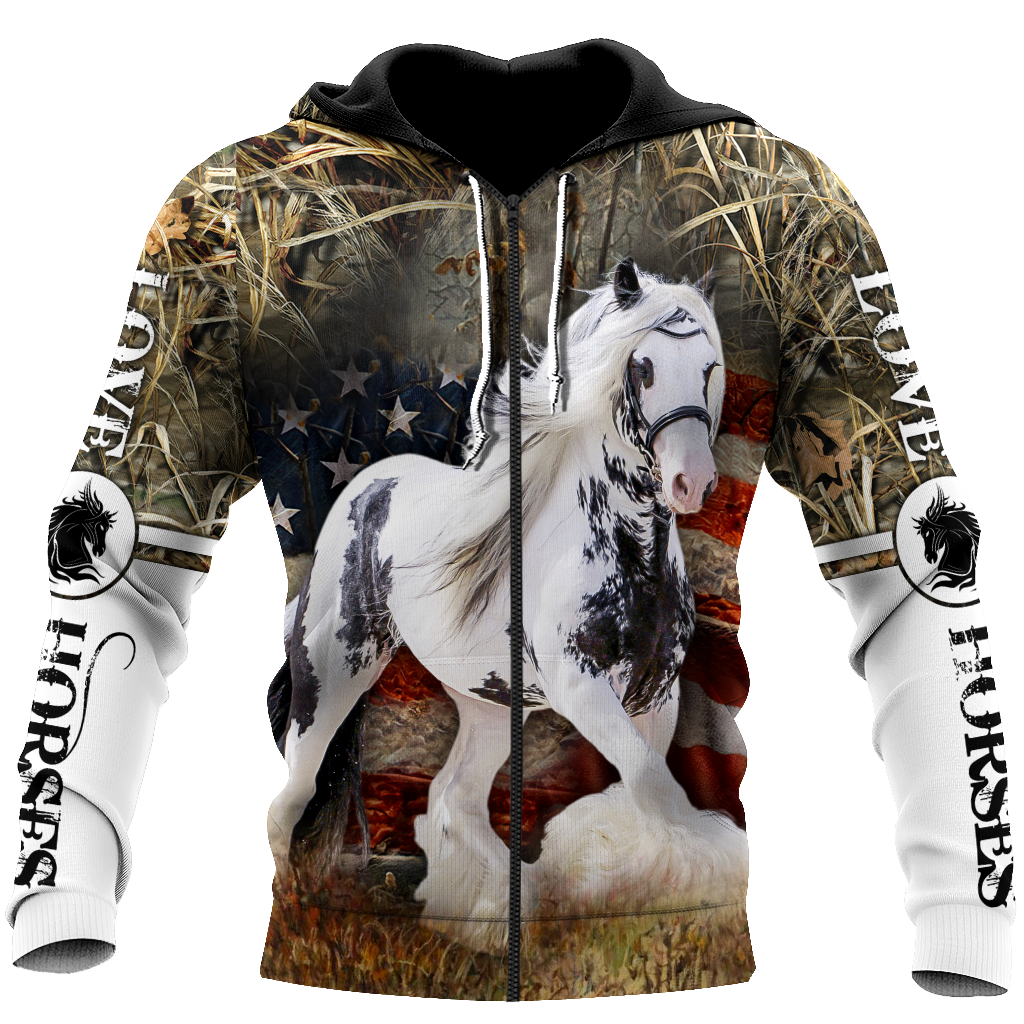 Gypsy Horse Hoodie For Equestrian Inspired Outfits Travel And Seasonal Gifting