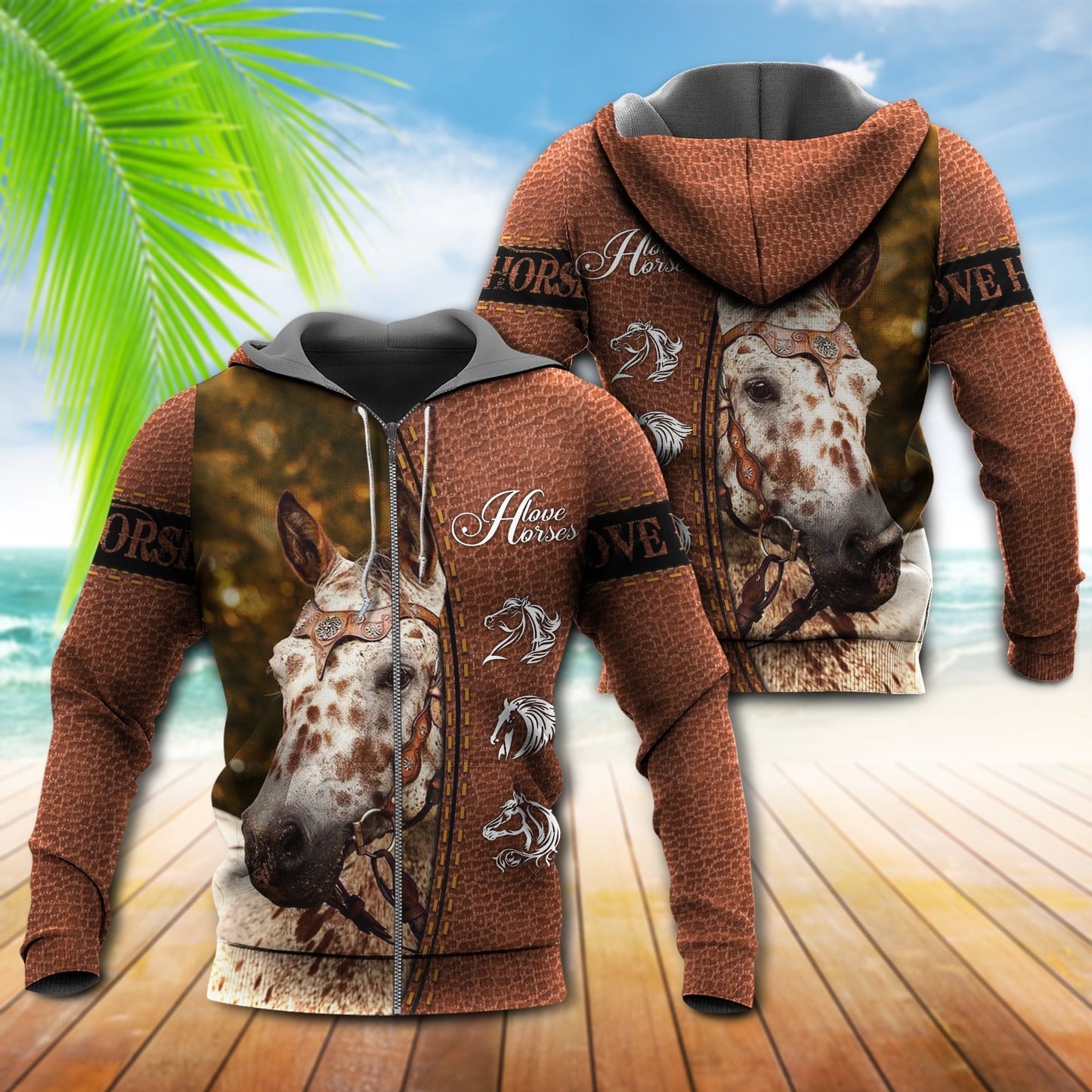 Appaloosa Horse Love Life Hoodie For Country Streetwear Outdoor Trips And Everyday Comfort
