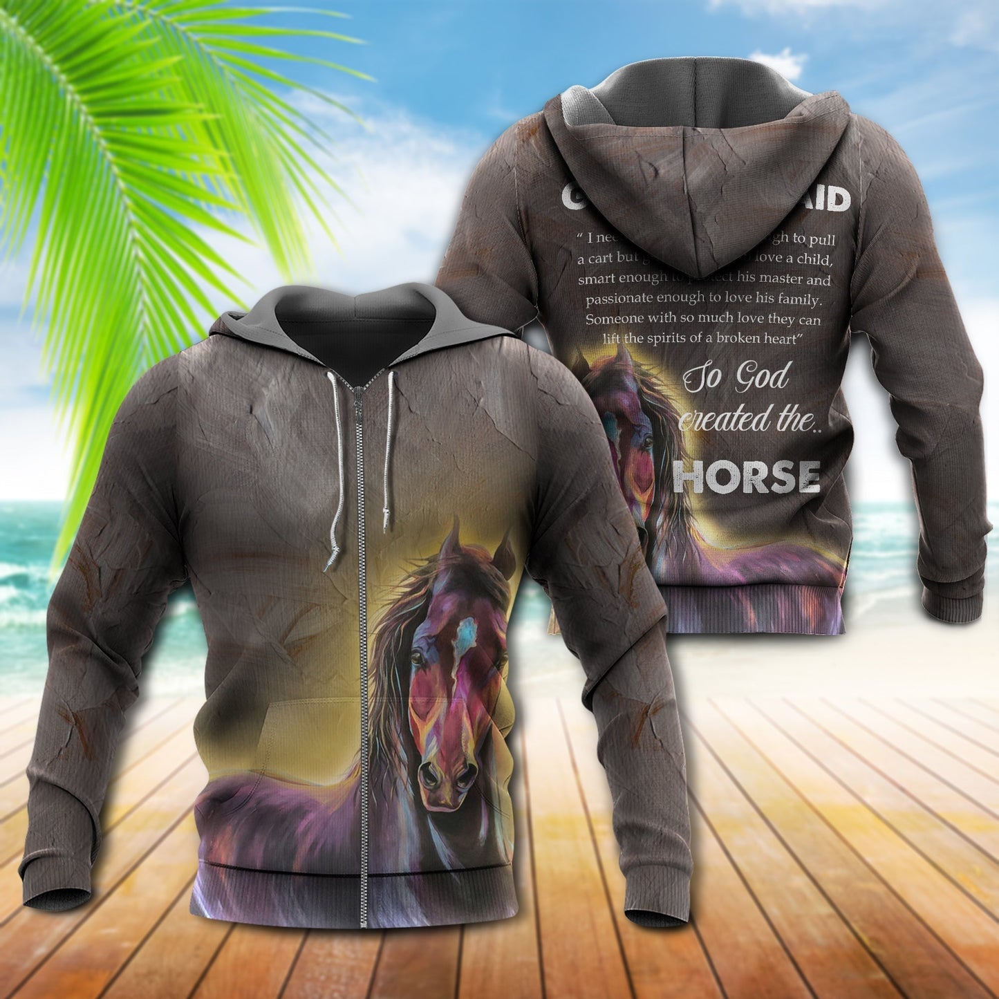 Inspirational Horse Hoodie For Western Events Outdoor Activities And Everyday Styling