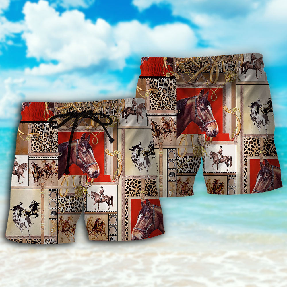 Horse Show Equestrian Cool Beach Shorts For Outdoor Adventures And Thoughtful Seasonal Gifts