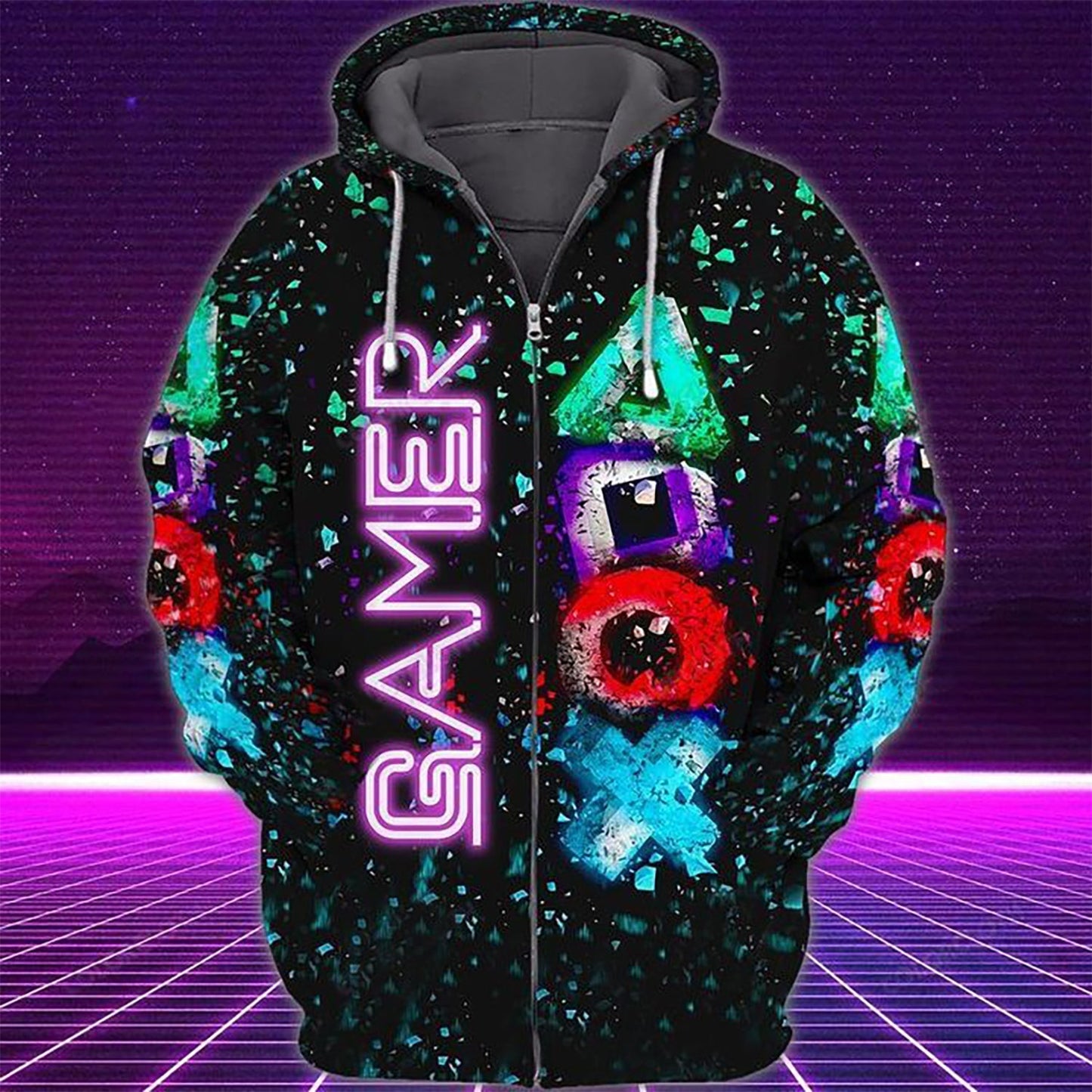 Gamer Hoodie For Everyday Wear Outdoor Adventures And Comfortable Style