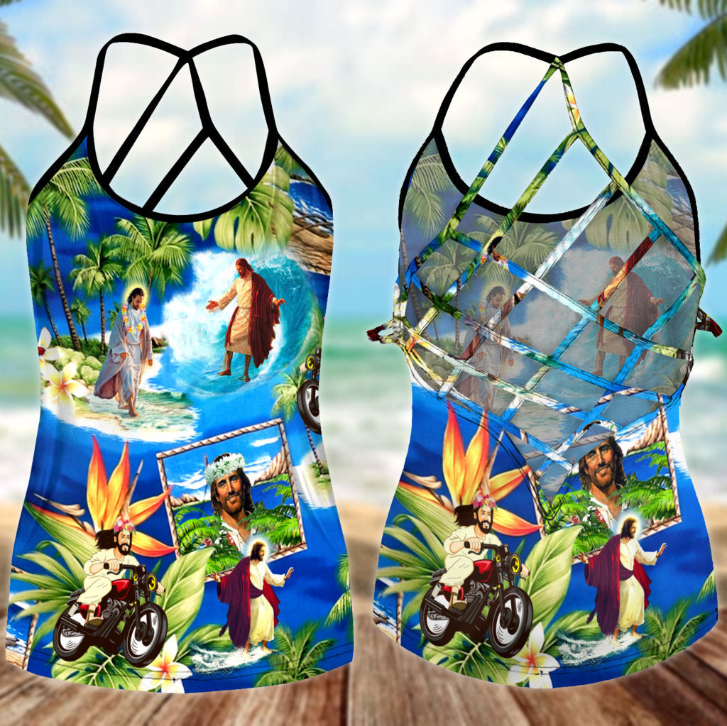 Jesus Save My Life Hollow Tank Top For Active Lifestyles And Weekend Style