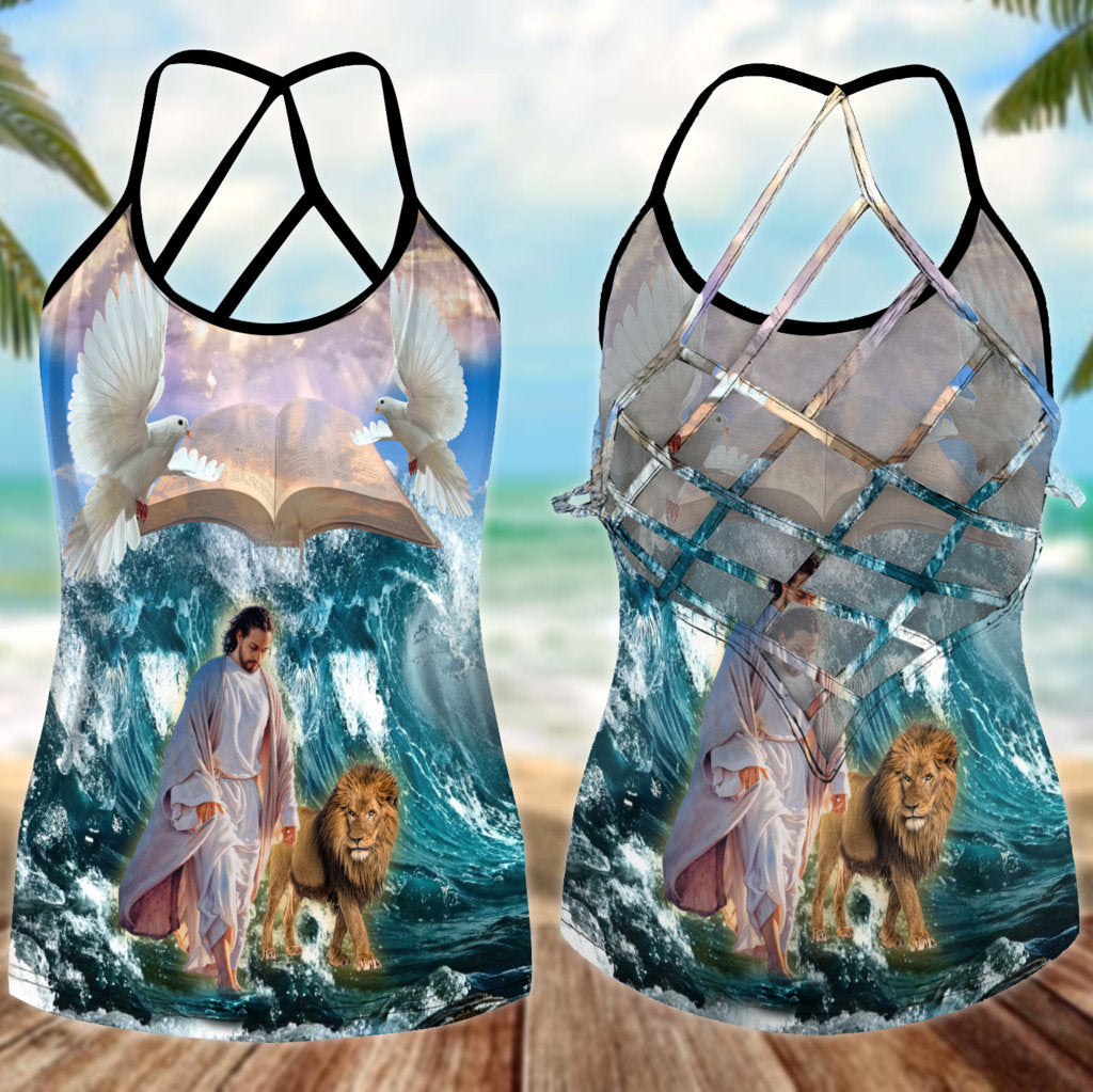 Jesus Save My Life Hollow Tank Top For Active Days And Thoughtful Gifting