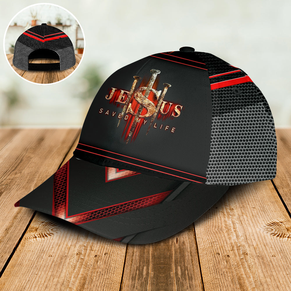 Faith Saved My Life Classic Cap For Summer Activities Vacations And Comfortable Daily Wear