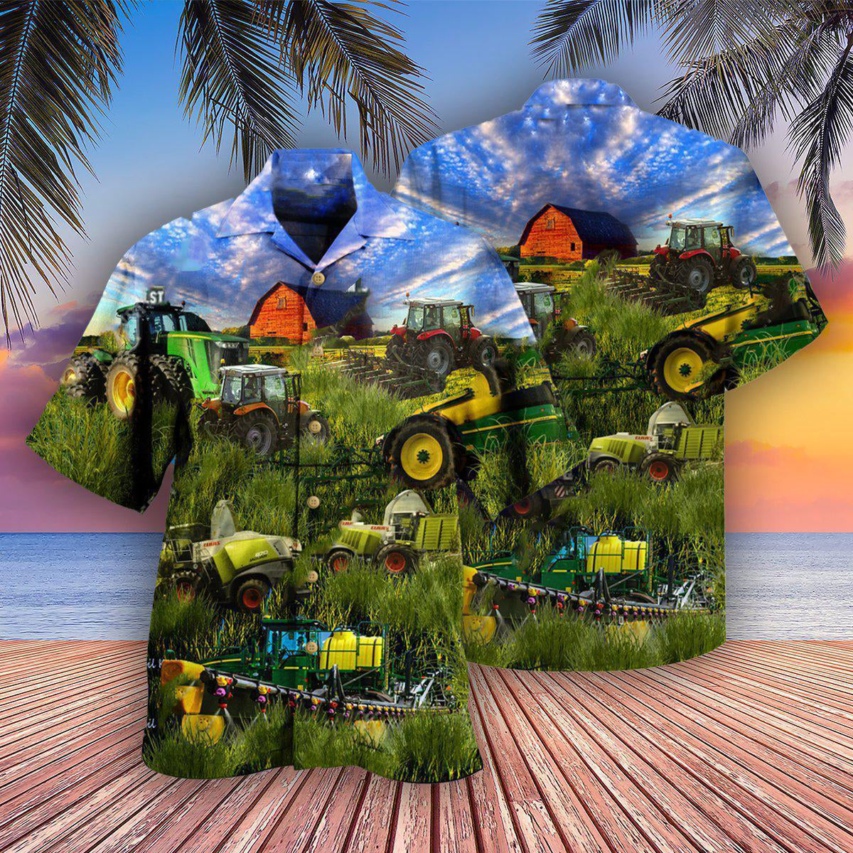 Tractor Promise Hawaiian Shirt For Beach Parties And Weekend Getaways