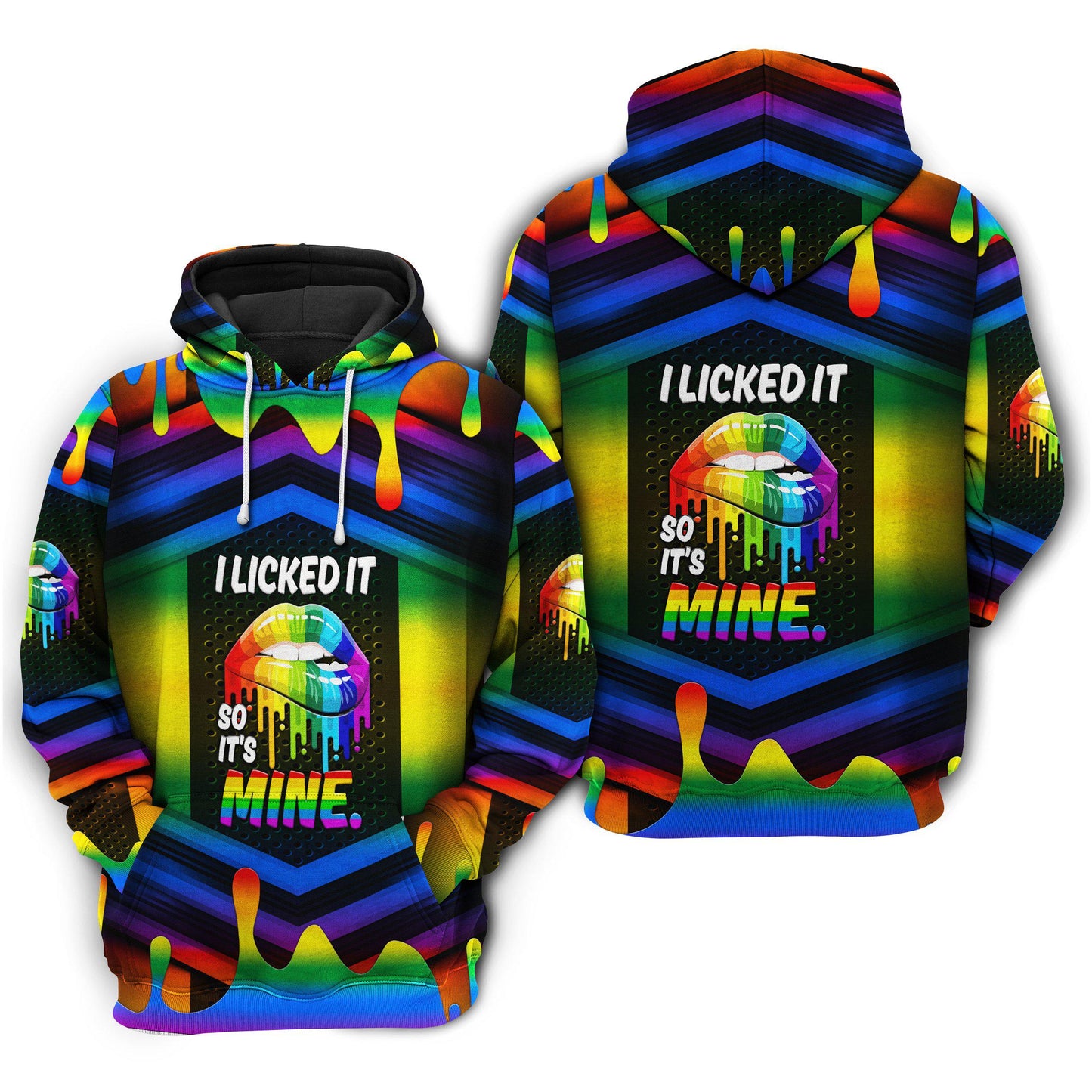Pride Humor Hoodie For Community Events Weekend Outings And Vibrant Streetwear