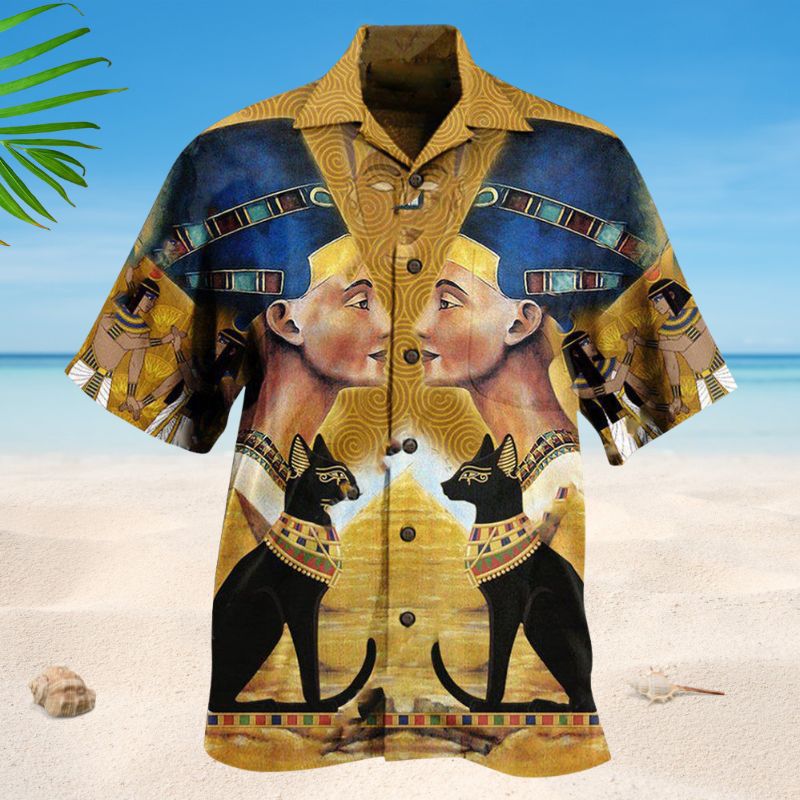 Ancient Egypt Exploration Hawaiian Shirt For Beach Holidays Outdoor Outings And Relaxed Everyday Wear