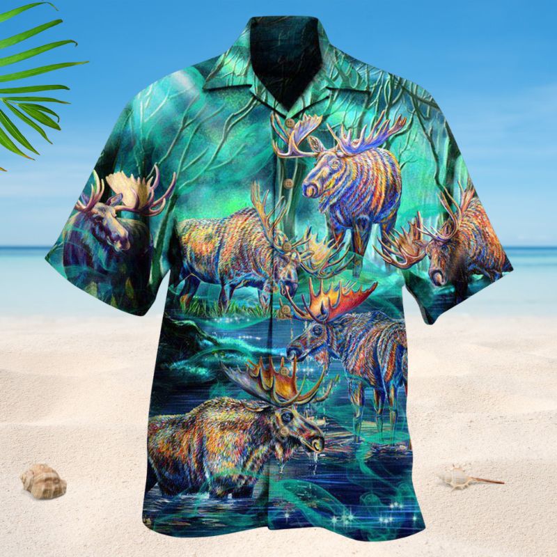 Life Is Better With A Moose Hawaiian Shirt For Island Adventures Beach Events And Thoughtful Gifting