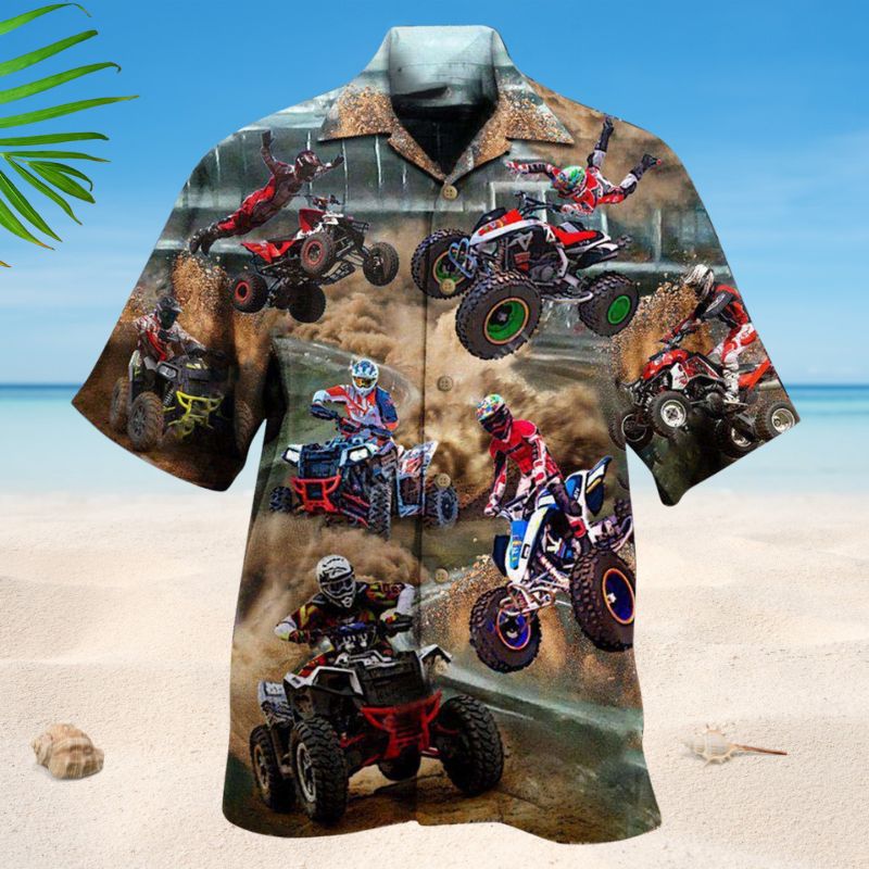 Life Is Better With An All Terrain Vehicle Hawaiian Shirt For Resort Travel Scenic Drives And Casual Summer Wear