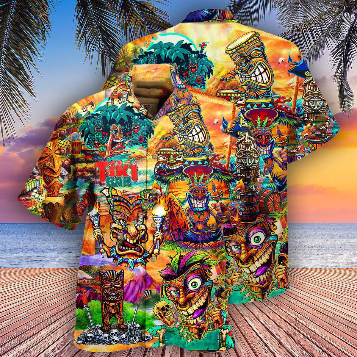 Tiki May Aloha Spirits Home Hawaiian Shirt For Summer Events And Casual Outdoor Wear