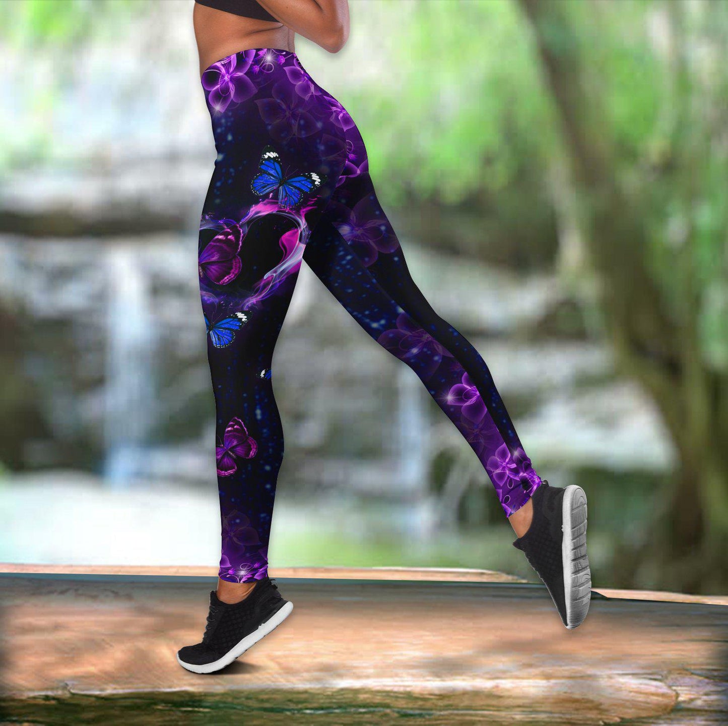 Butterfly Beautiful Everyday Hollow Tank Top For Outdoor Events And Casual Styling