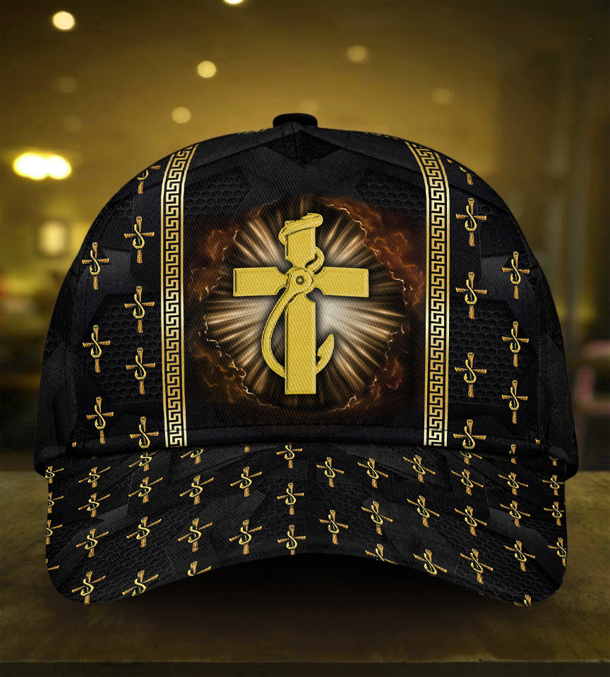 Faith And Fishing Outdoor Spiritual Classic Cap For Everyday Accessories Vacations And Outdoor Fun