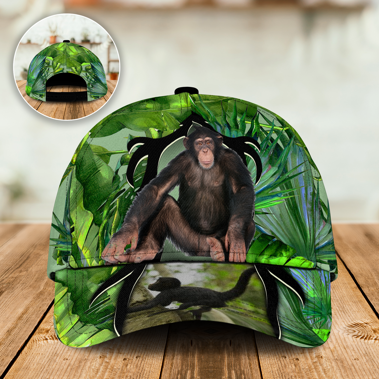 Monkey Loves Banana Classic Cap For Summer Outings Festivals And Relaxed Daily Wear