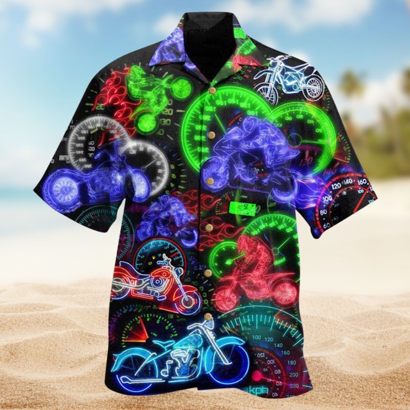 Motorcycle Ride Stay Home Hawaiian Shirt For Resort Trips, Coastal Parties, And Warm Weather Style