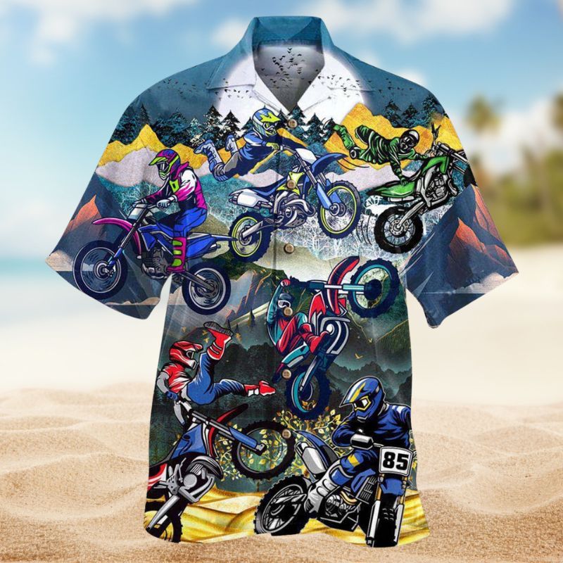 Motorcycle Complicated Ride Hawaiian Shirt For Resort Trips, Coastal Parties, And Warm Weather Style