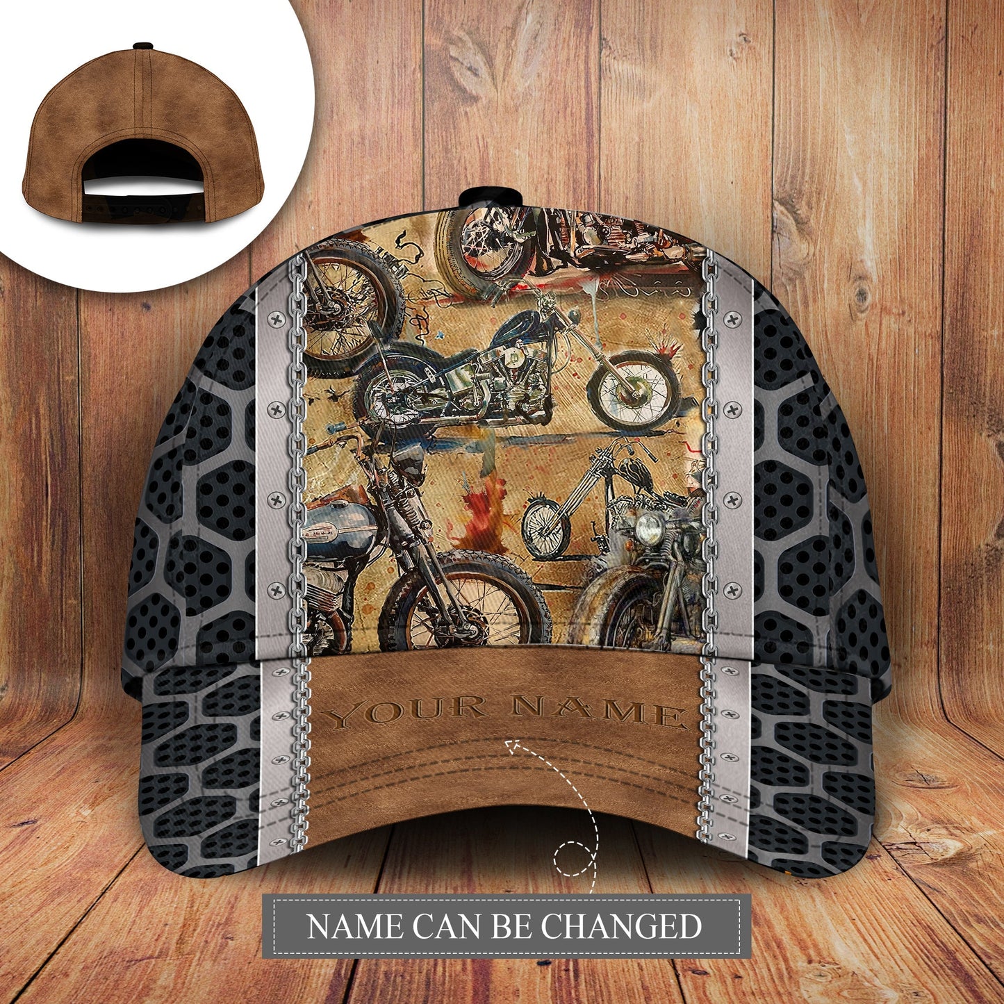 Motorcycle Ride And Live Today Personalized Classic Cap For Summer Outings Festivals And Relaxed Daily Wear