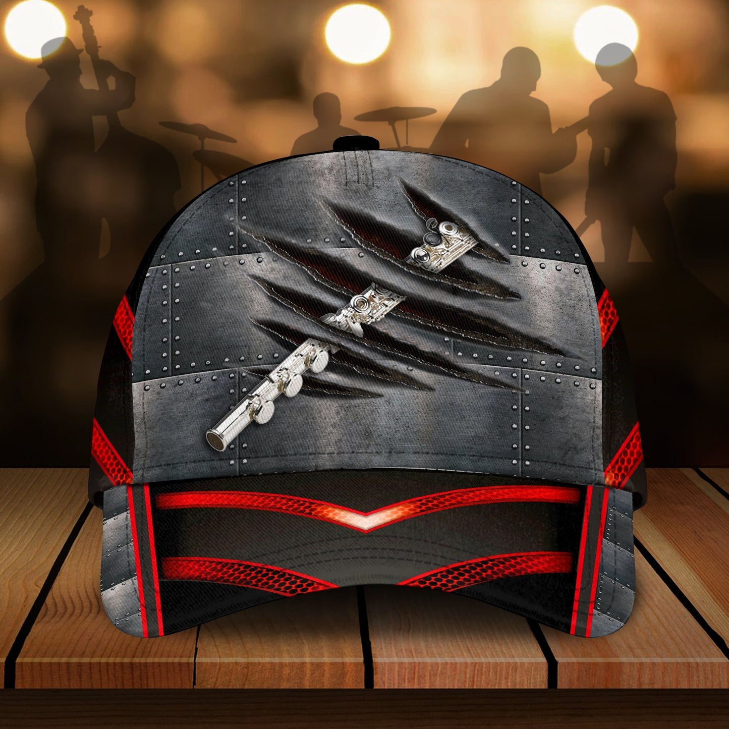 Flute Lover Music Classic Cap For Daily Styling Weekend Travel And Outdoor Activities