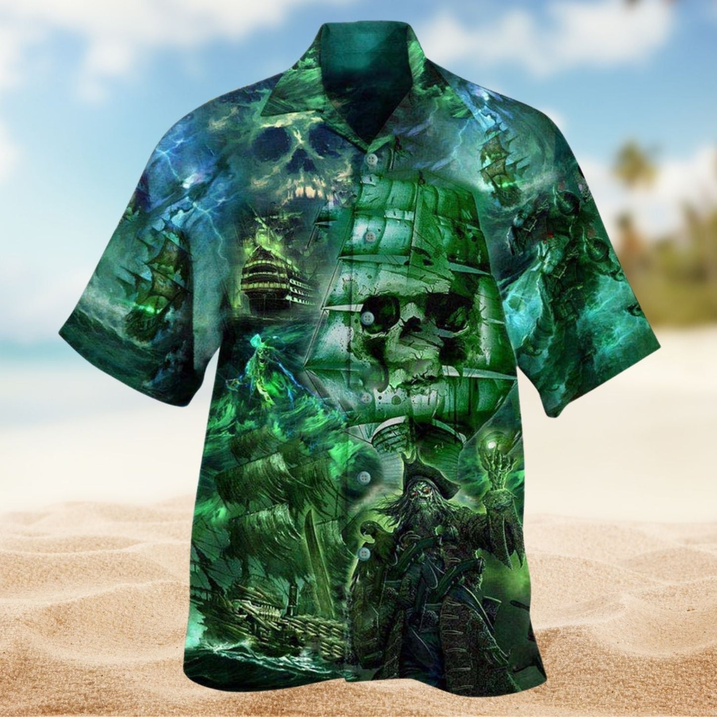 Mystery Of Ghost Ship Hawaiian Shirt For Creative Spirits Tropical Events And Relaxed Vacation Style