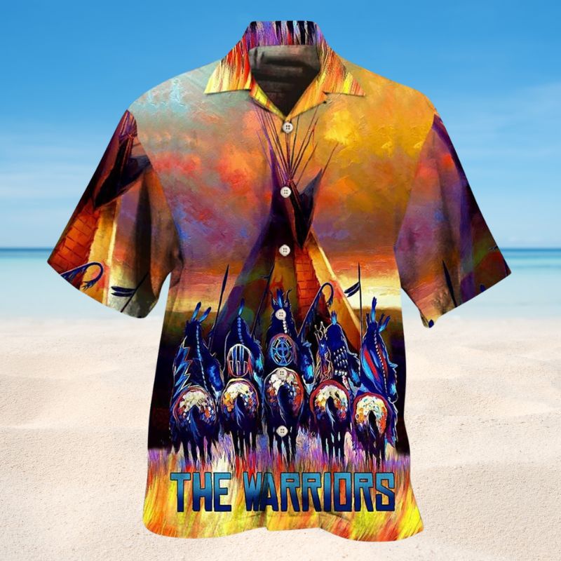 Heritage Pride Peaceful Spirit Hawaiian Shirt For Summer Vacation Beach Travel And Relaxed Casual Wear